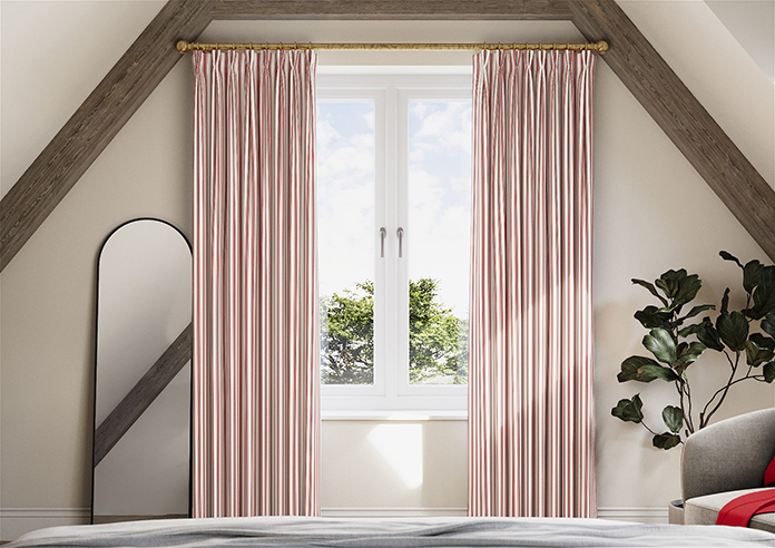 The British Stripe Co. Mary, London No.3 - Made to Measure Curtains - Image 3
